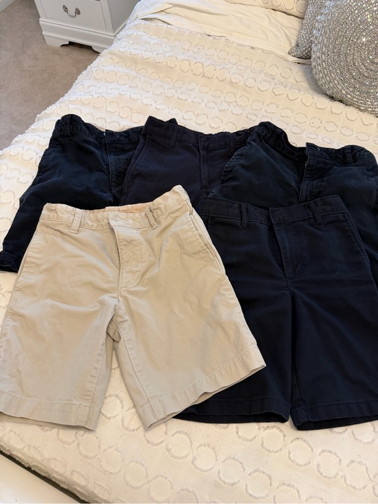 Other - Kids School Shorts 5 PAIRS! Navy & Khaki